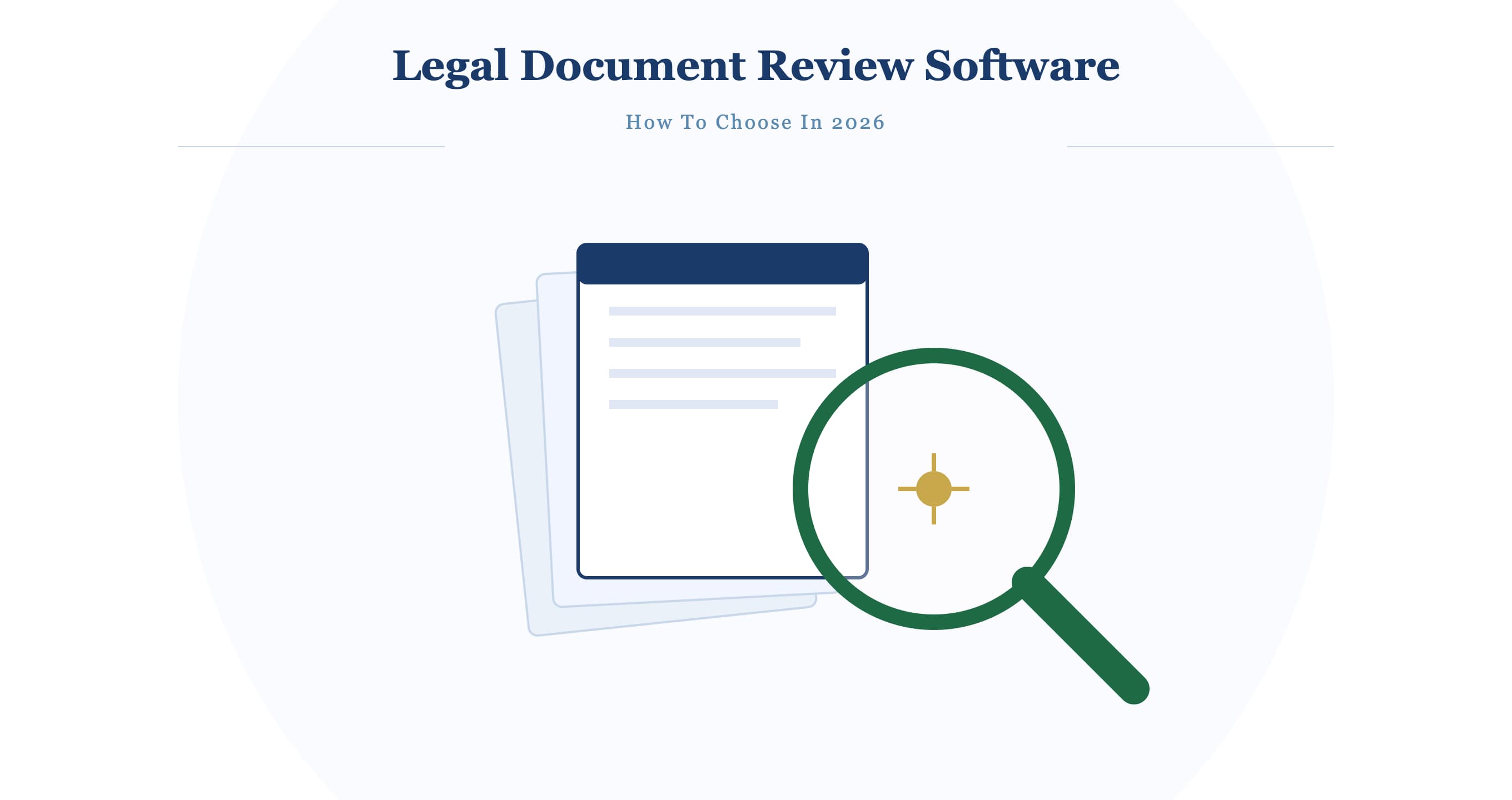 Legal Document Review Software