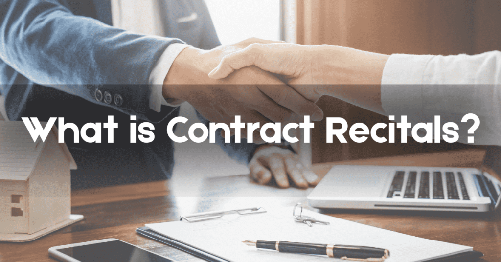 Contract Recitals