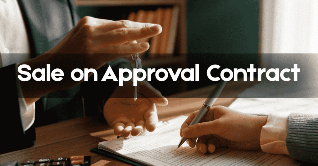 sale on approval contracts