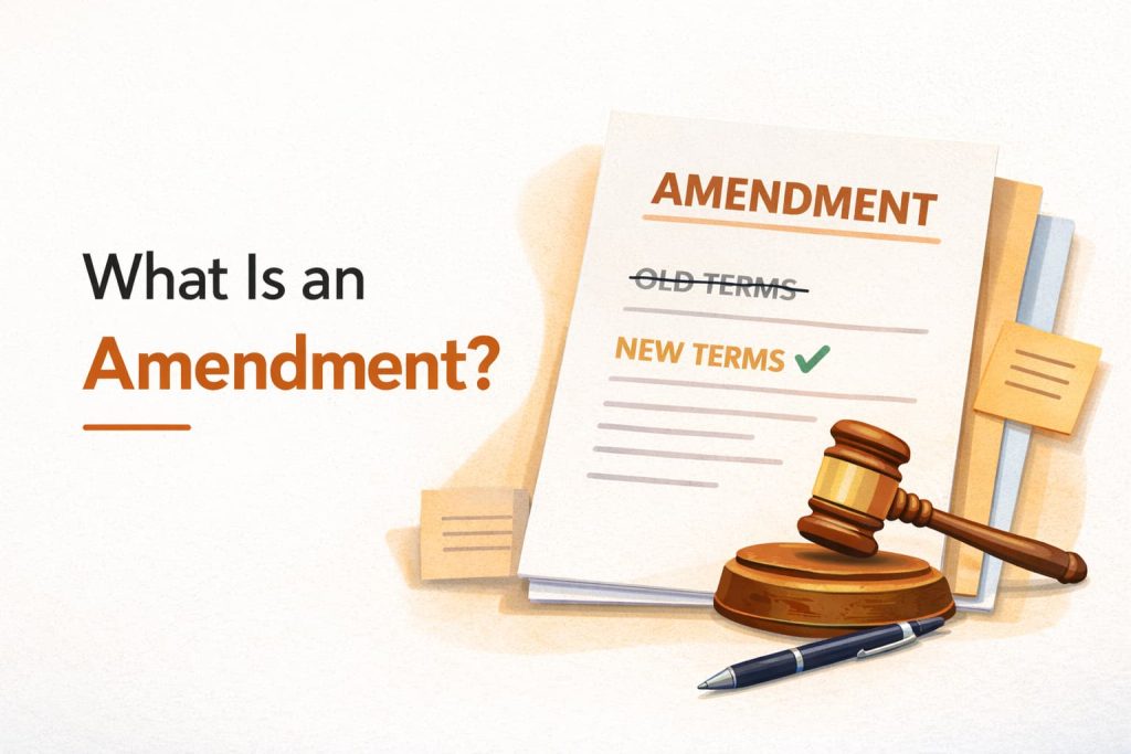 What Is an Amendment?