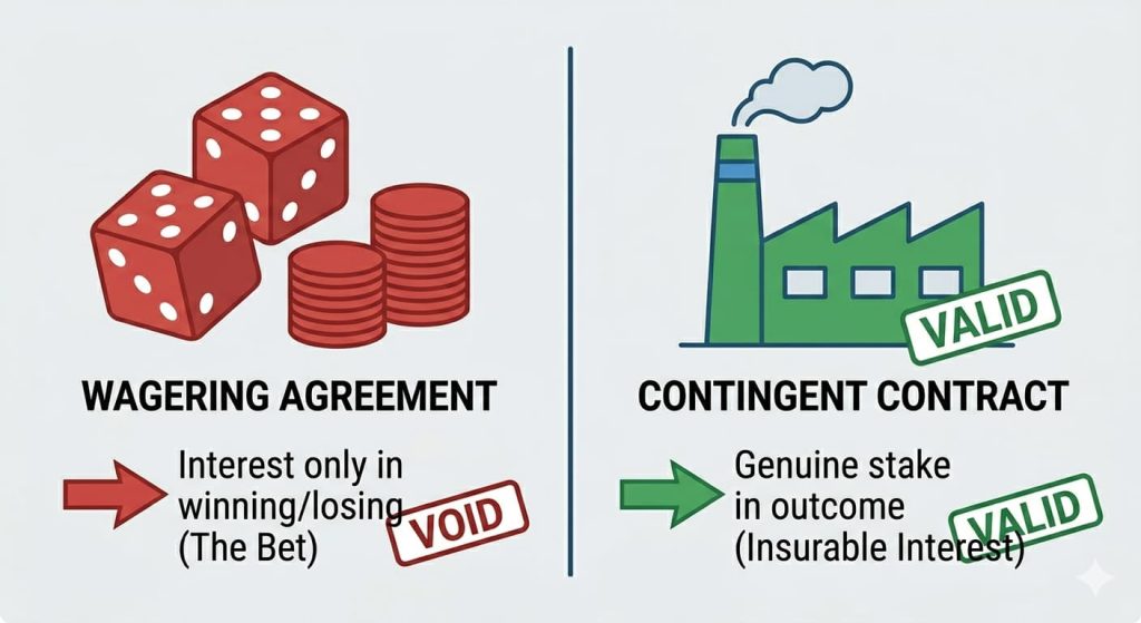 Contingent Contract vs Wagering Agreement