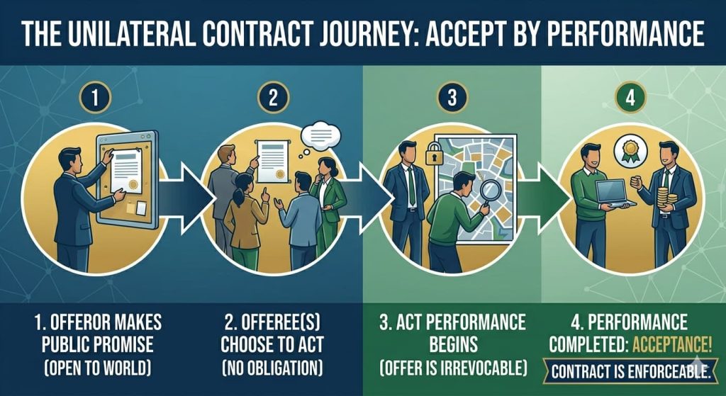 How a Unilateral Contract Works in Practice